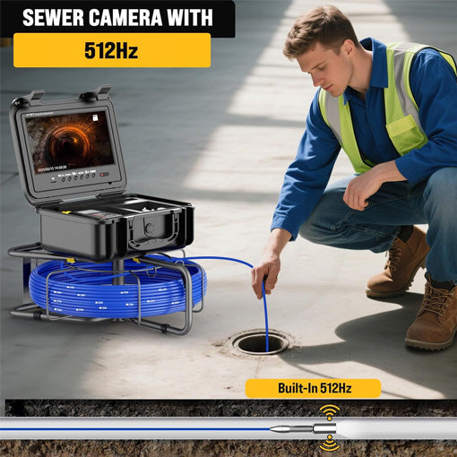 Self-Leveling Sewer Camera