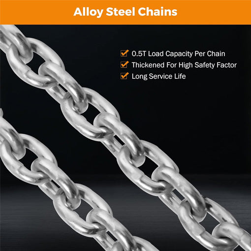 4 Hooks Chain Drum Lifter