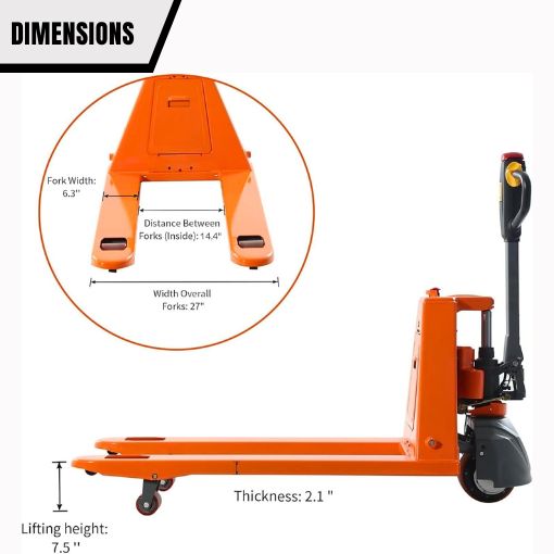 Full Electric Pallet Jack Truck