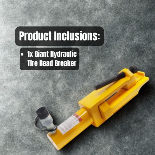Giant Hydraulic Tire Bead Breaker