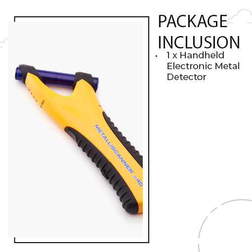 Handheld Electronic Metal Detector