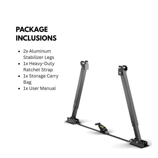 Heavy-Duty I-Beam Mount RV Stabilizer