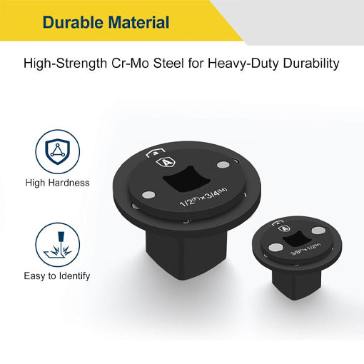 Low Profile Impact Socket Adapter Set