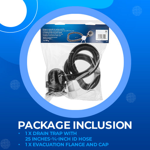 RV Single Sink Drain System