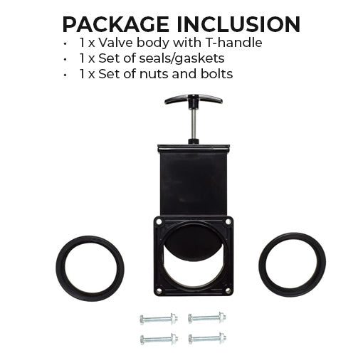 3" Valve Body with Seals & Hardware
