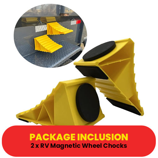 RV Magnetic Wheel Chocks