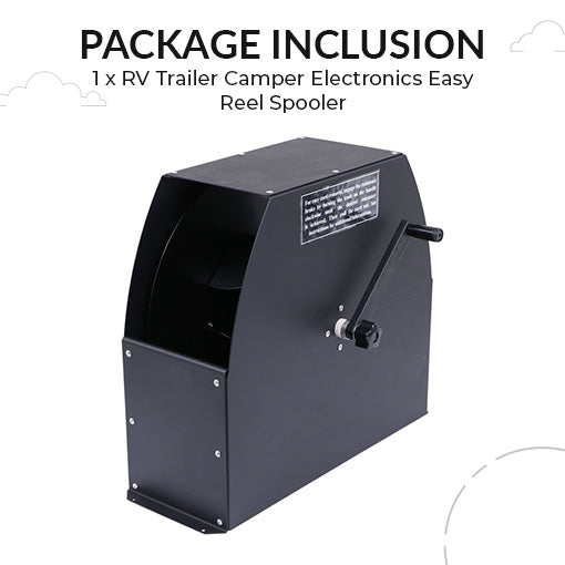 RV Trailer Camper Electronics Easy Reel Spooler