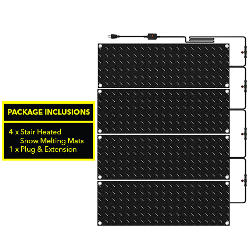Stair Heated Snow Melting Mat