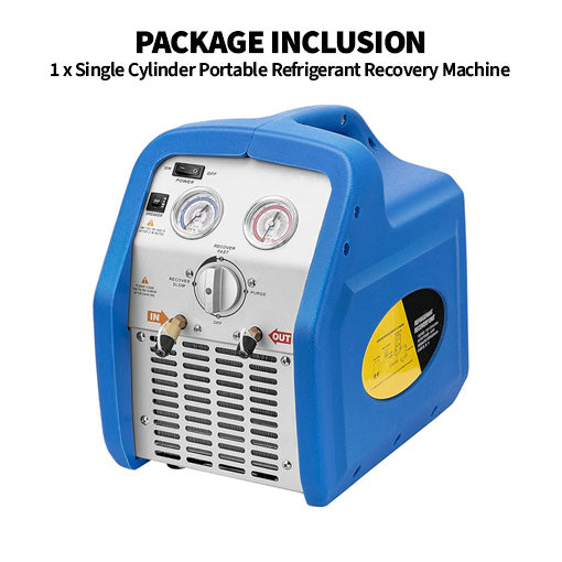 Single Cylinder Portable Refrigerant Recovery Machine