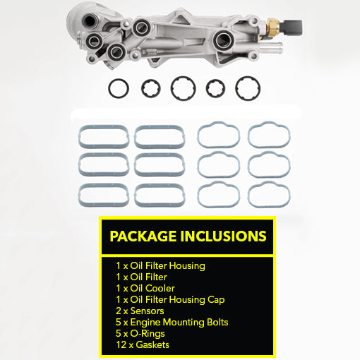 Aluminum Engine Oil Filter Housing