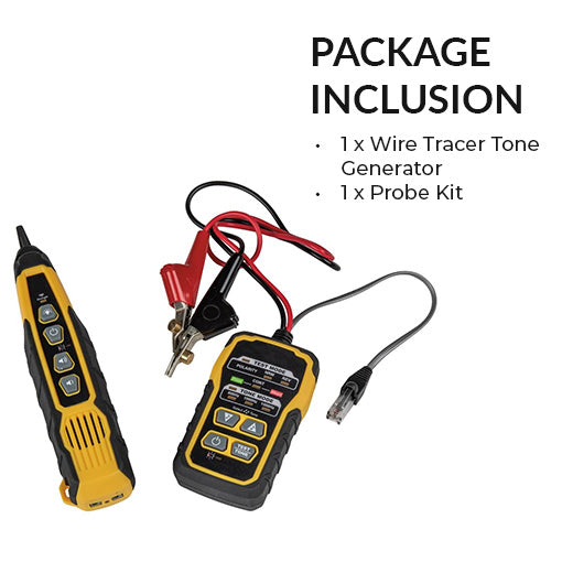 Wire Tracer Tone Generator and Probe Kit