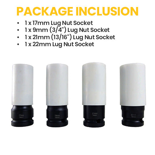 Flank Bite Damaged Lug Nut Socket