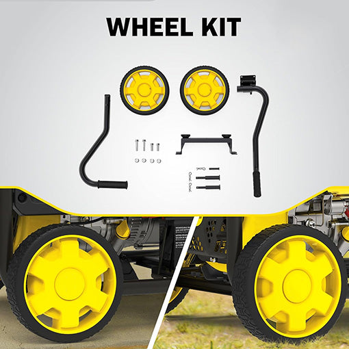Never-Go-Flat Portable Generator Wheel Kit
