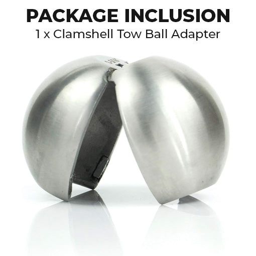 Clamshell Tow Ball Adapter