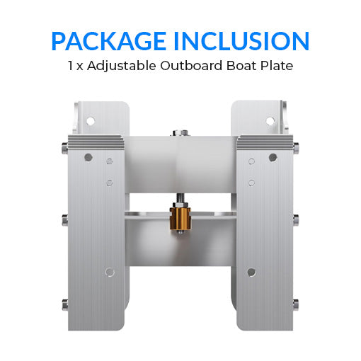 Adjustable Outboard Boat Plate
