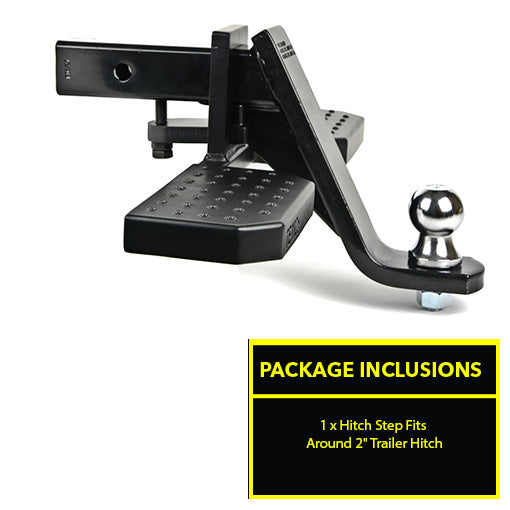 Hitch Step Fits Around 2" Trailer Hitch