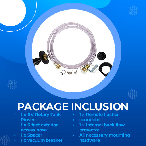 RV Rotary Tank Rinser