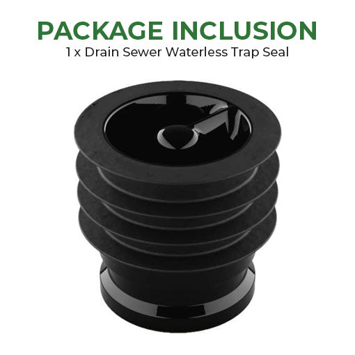 Drain Sewer Waterless Trap Seal