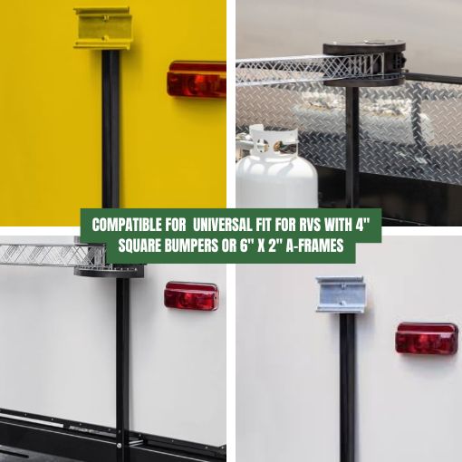 RV Bumper A-Frame Extension Post