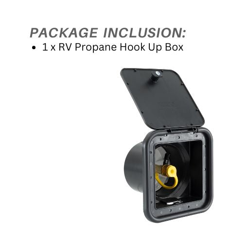 RV Propane Hook Up Box