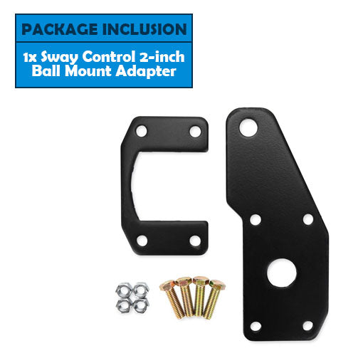 Sway Control 2-inch Ball Mount Adapter