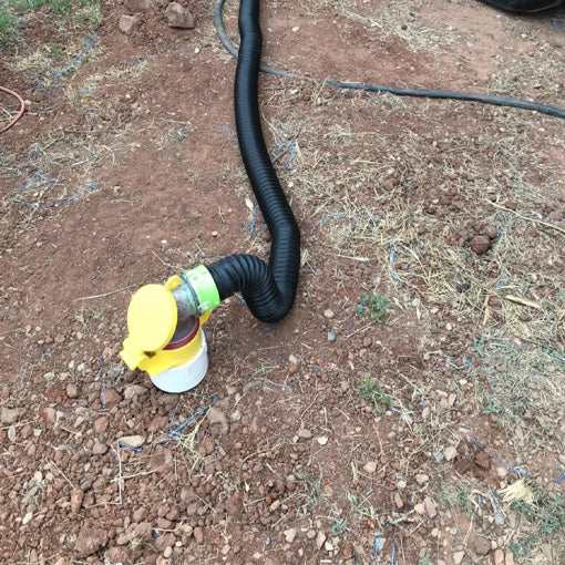 Universal RV Sewer Hose Adapter with Handle