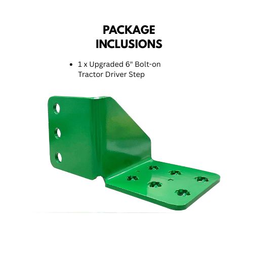 Upgraded 6" Bolt-on Tractor Driver Step