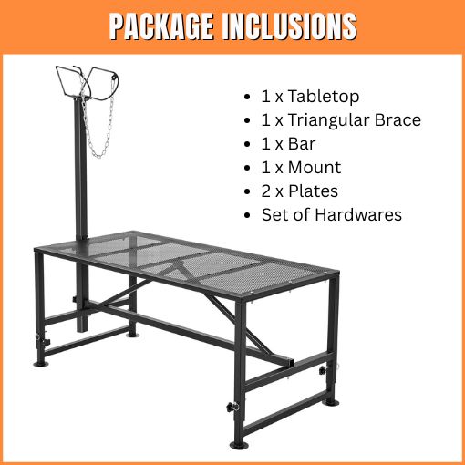 Adjustable Livestock Trimming Stand