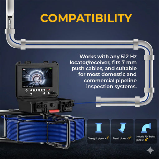 Self-Leveling Sewer Camera