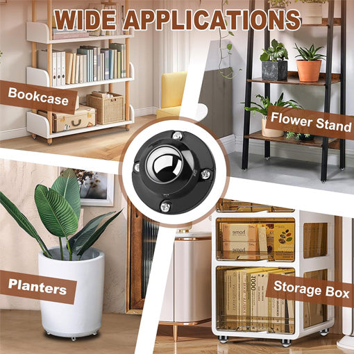 Self Adhesive Mini Caster Wheels