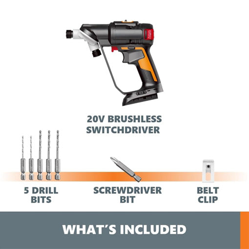 Easy Switch Cordless Drill Driver Set