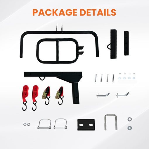 RV Hitch Mount Adjustable Kayak Rack