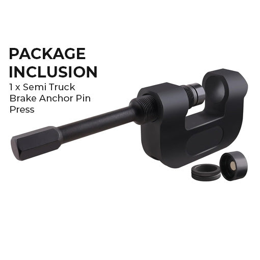 Semi Truck Brake Anchor Pin Press