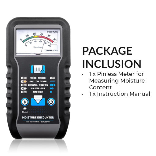 Pinless Meter for Measuring Moisture Content
