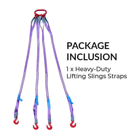 Heavy-Duty Lifting Slings Straps