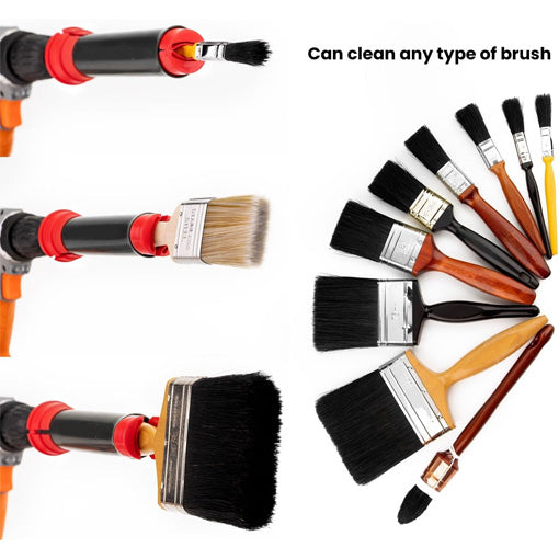 Paint Brush and Roller Cleaner Drill Adapter