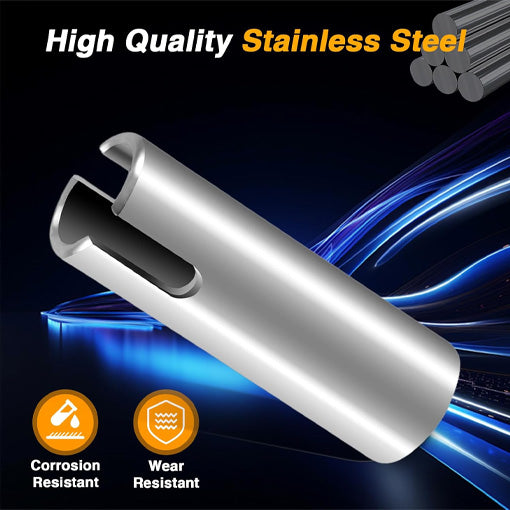 Scissor Jack Slotted Drill Adapter with Long & Short Bits