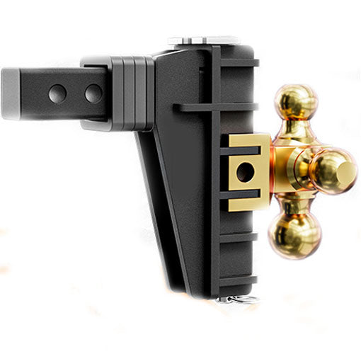 Adjustable Tri-Ball Trailer Hitch