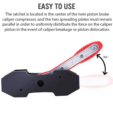 Easy to Use Brake Caliper Press Tool