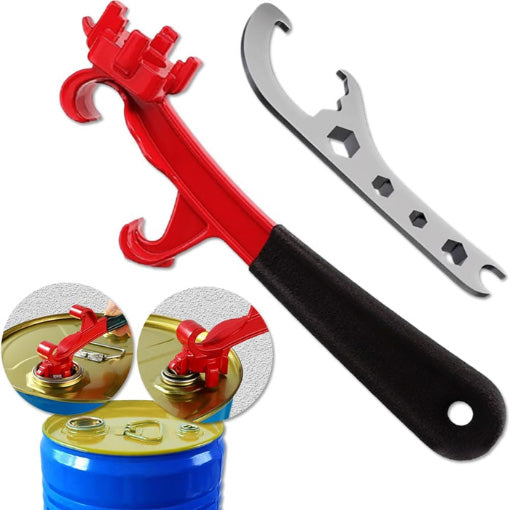 3-in-1 Drum Bung Wrench Opener