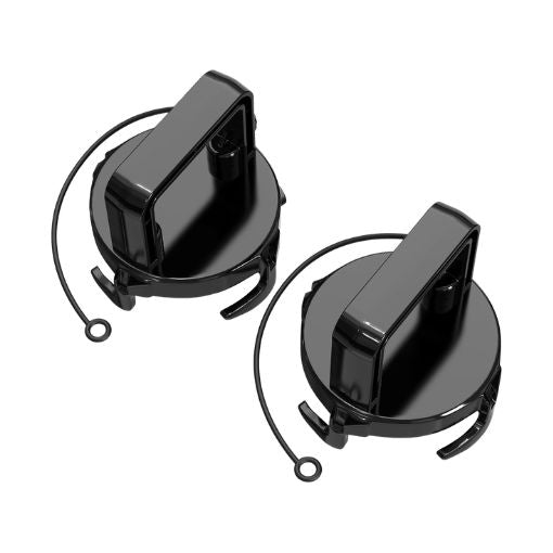 3" Bayonet RV Sewer Valve Cap Set