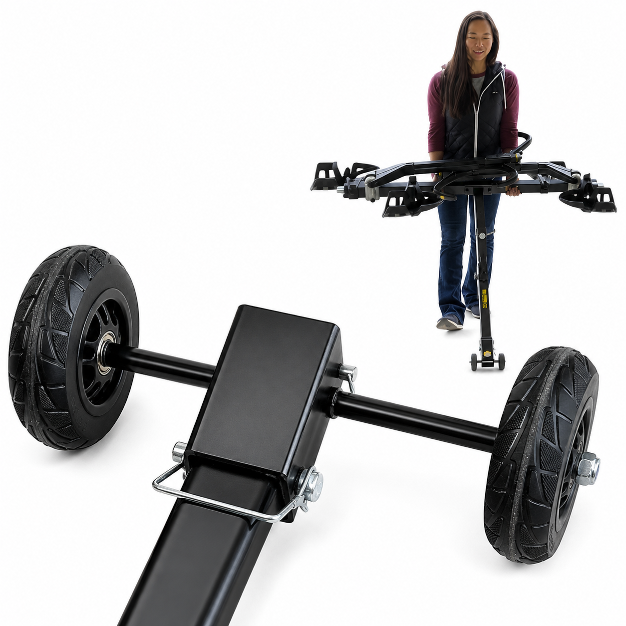 Easy Transport Hitch Rack Dolly