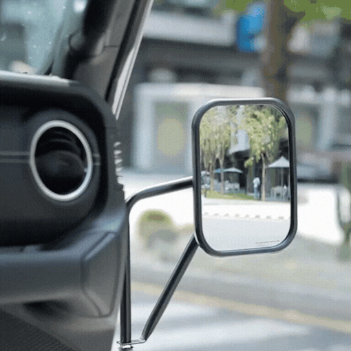 360 Rotation Doors Off Mirrors