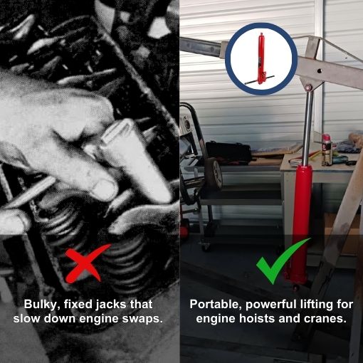 Hydraulic Long Ram Jack