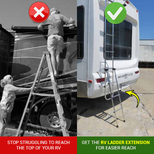 RV Ladder Extension
