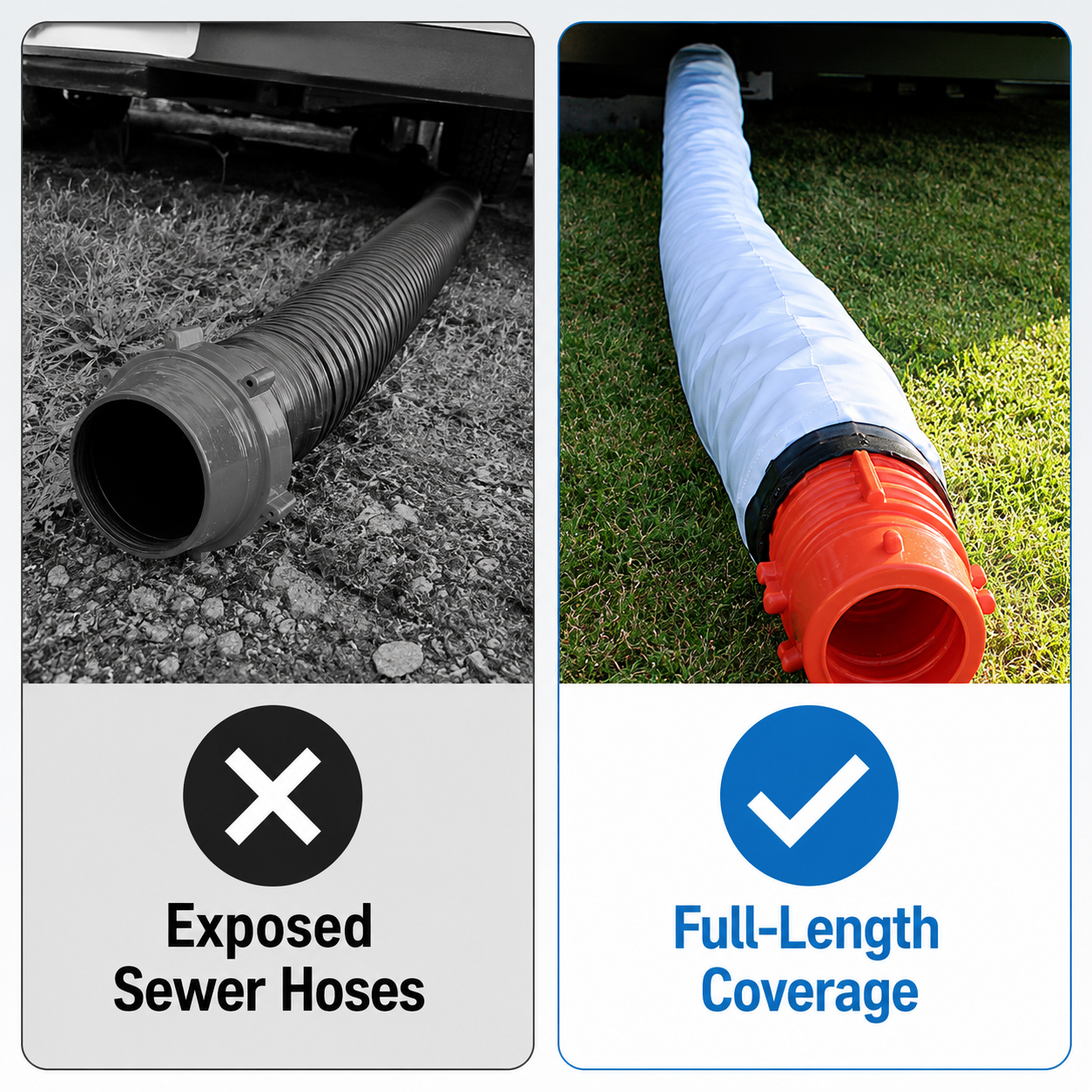 15FT RV Sewer Hose Cover