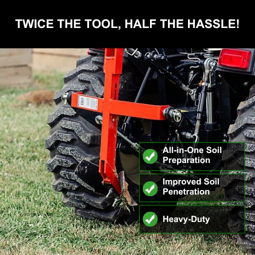 CAT 1 Middle Buster Subsoiler Combo