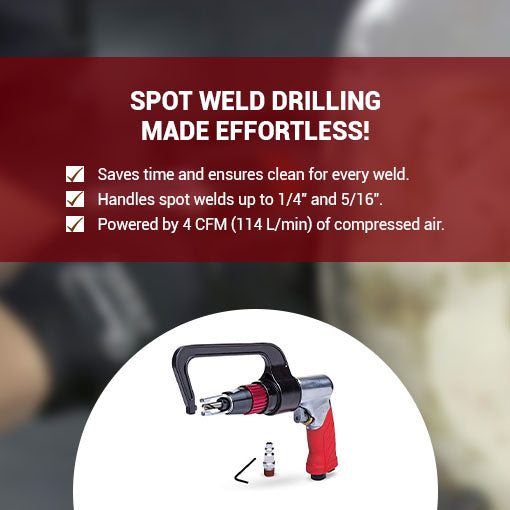 Pneumatic Spotweld Drill