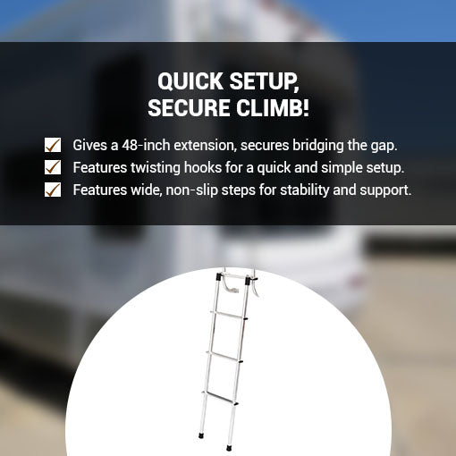 RV Ladder Extension