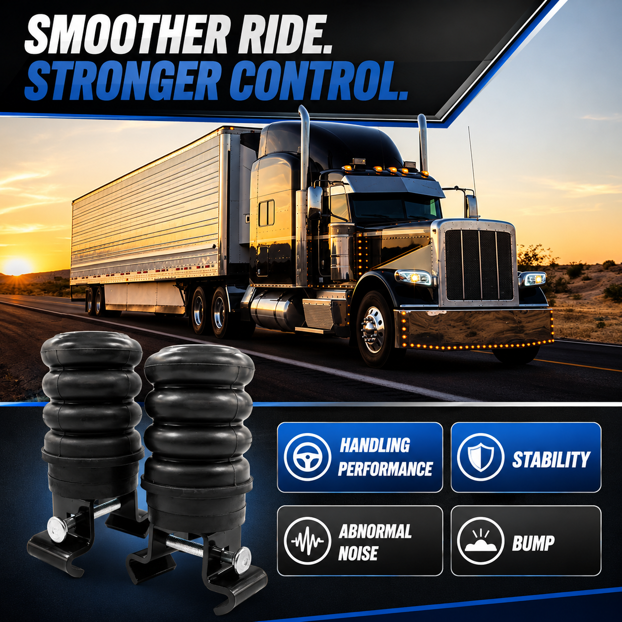 Trailer Axle Helper Suspension Spring Set
